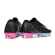 Crampons Nouvelles Nike Mercurial Vapor XVI Elite FG Noir Rose Bleu