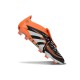 Chaussures Adidas Predator Elite FT FG Noir Blanc Orange