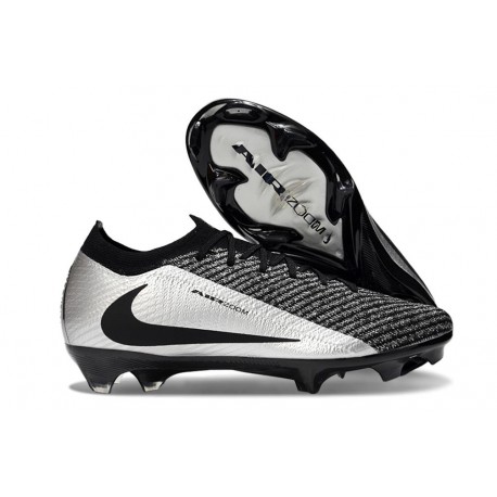 Crampons Nouvelles Nike Mercurial Vapor XVI Elite FG Noir Argent