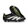 Crampons Adidas Predator Elite FG Noir Blanc Citron Lucid