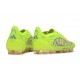 Crampons Adidas Predator Elite FG Citron Lucide Rose Bleu Fusion