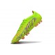 Crampons Adidas Predator Elite FG Citron Lucide Rose Bleu Fusion