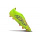 Crampons Adidas Predator Elite FG Citron Lucide Rose Bleu Fusion