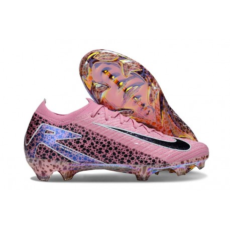 Crampons Nouvelles Nike Mercurial Vapor XVI Elite FG Rose Noir