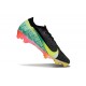 Nike Mercurial Vapor XVI Elite FG X VINI JR Noir Jaune Dynamique Vert Etincelle Cramoisi Brt