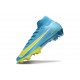 Nike Zoom Mercurial Superfly X Elite FG Bleu Jaune
