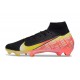 Nike Zoom Mercurial Superfly X Elite FG Noir Jaune Rouge Vert