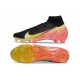 Nike Zoom Mercurial Superfly X Elite FG Noir Jaune Rouge Vert