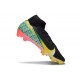 Nike Zoom Mercurial Superfly X Elite FG Noir Jaune Rouge Vert