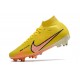 Nike Zoom Mercurial Superfly 9 Elite Sg-pro Yellow Strike Sunse Glow Doll