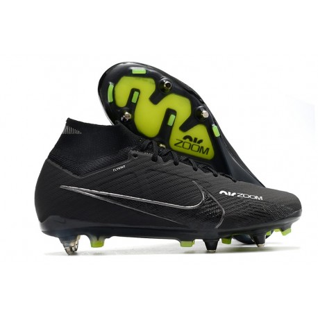 Nike Zoom Mercurial Superfly 9 Elite Sg-pro Black Dk Smoke Grey Summit White Volt