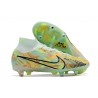 Nike Zoom Mercurial Superfly 9 Elite Sg-pro Green Dark Blue Orange