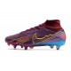 Nike Zoom Mercurial Superfly 9 Elite Sg-pro KM Dark Beetroot Mtlc Vivid Gold