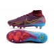 Nike Zoom Mercurial Superfly 9 Elite Sg-pro KM Dark Beetroot Mtlc Vivid Gold