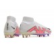 Nike Zoom Mercurial Superfly 9 Elite Sg-pro White Off Noir Coconut Milk