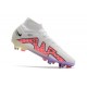 Nike Zoom Mercurial Superfly 9 Elite Sg-pro White Off Noir Coconut Milk