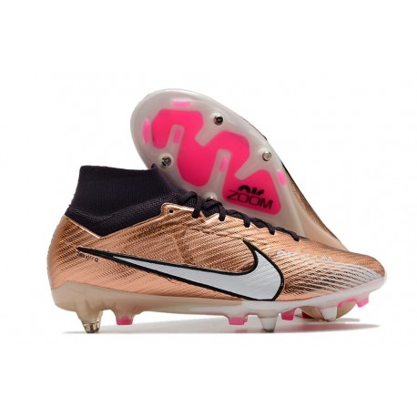 Nike Zoom Mercurial Superfly 9 Elite Sg-pro SE X Mbappe Metallic Copper