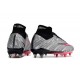 Nike Zoom Mercurial Superfly 9 Elite Sg-pro Metallic Silver Pink Blast 