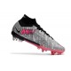 Nike Zoom Mercurial Superfly 9 Elite Sg-pro XXV Argent Métallique Hyper Rose Noir