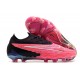 Nike Phantom GX Elite FG Nouvelle Rose Noir Blanc