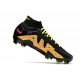Nike Air Zoom Mercurial Superfly 9 Elite FG Noir Rose Jaune