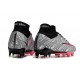 Nike Air Zoom Mercurial Superfly 9 Elite FG Argent Métallique Hyper Rose Noir