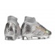 Nike Air Zoom Mercurial Superfly 9 Elite XXV FG Argent Métallique