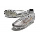 Nike Air Zoom Mercurial Superfly 9 Elite XXV FG Argent Métallique