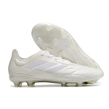 Crampons adidas Copa Pure.1 FG Blanc