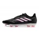 Crampons adidas Copa Pure.1 FG Noir Zero Met Rose Equipe Choc