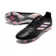 Crampons adidas Copa Pure.1 FG Noir Zero Met Rose Equipe Choc