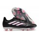 Crampons adidas Copa Pure.1 FG Noir Zero Met Rose Equipe Choc